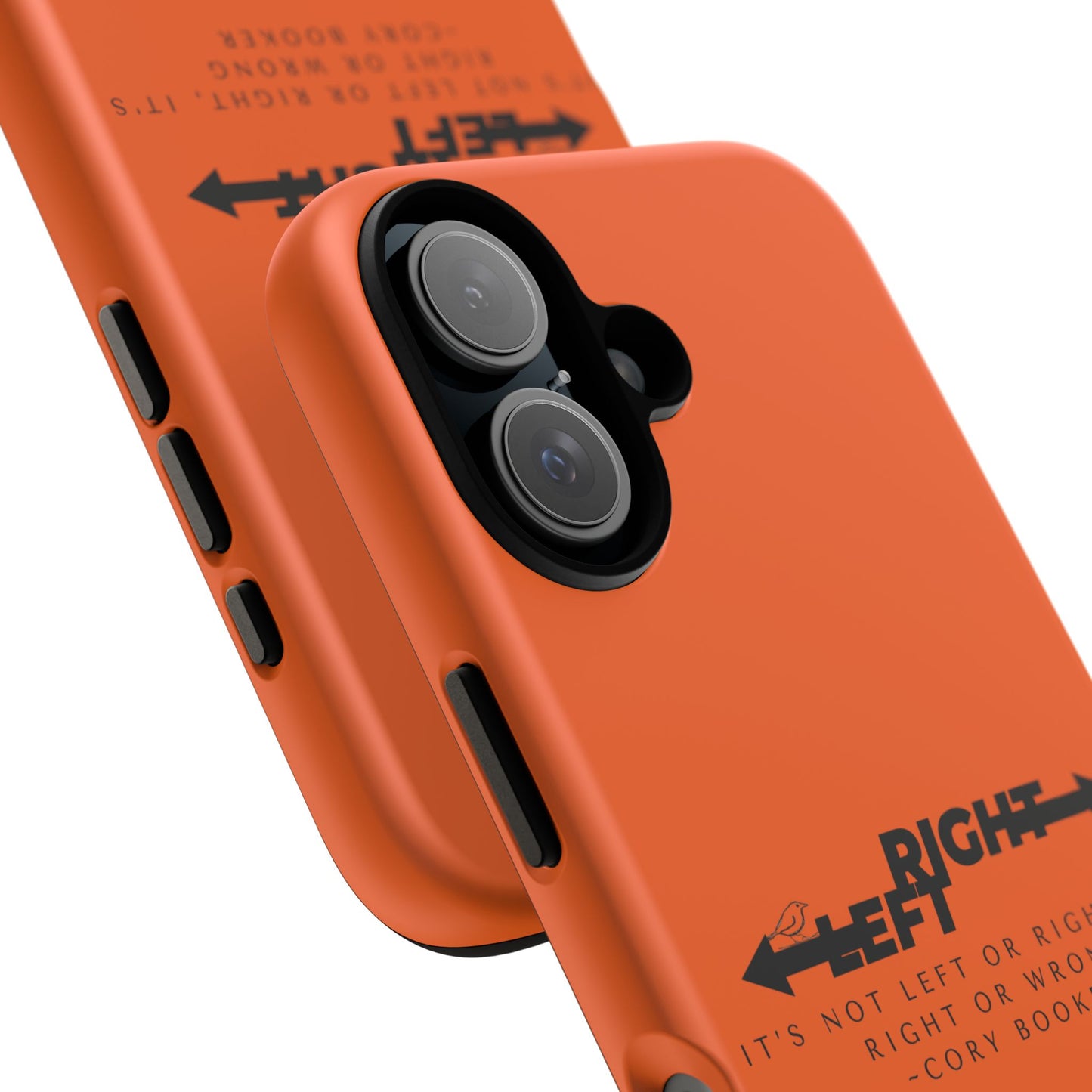 Phone Case - Right or Wrong Quote by Cory Booker