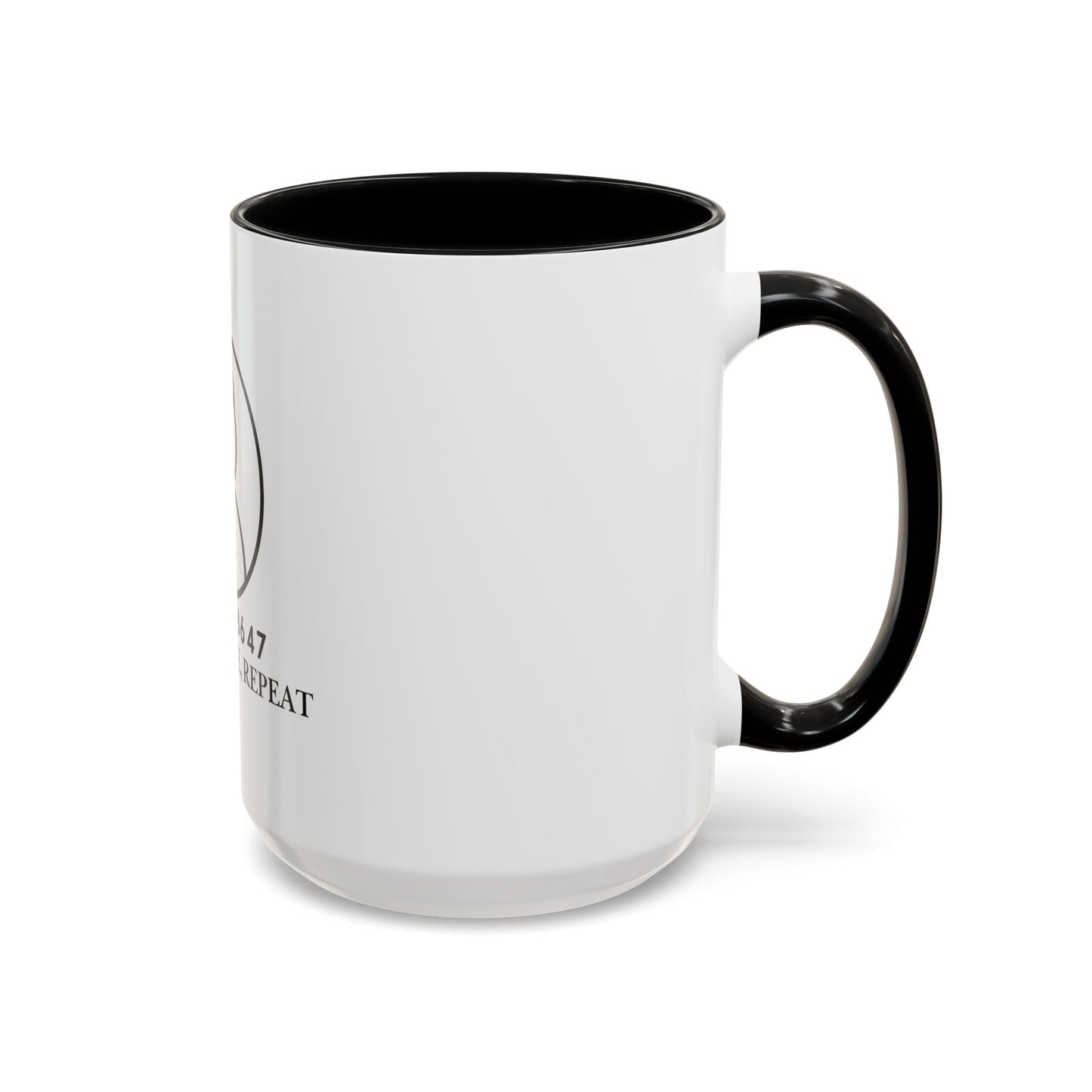 Inspirational Accent Coffee Mug - Resist, Rinse, Repeat (11oz & 15oz)