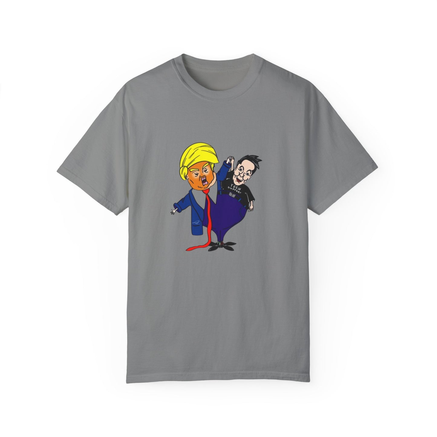 T-Shirt | Cartoon Style for Political Humor Lovers