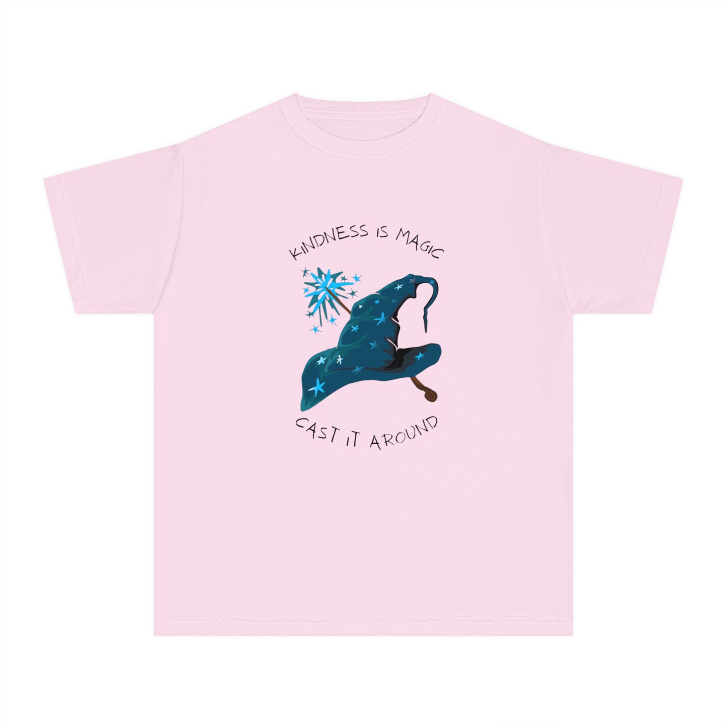 Youth Midweight Tee - 'Kindness is Magic' Enchanted Shirt for Kids