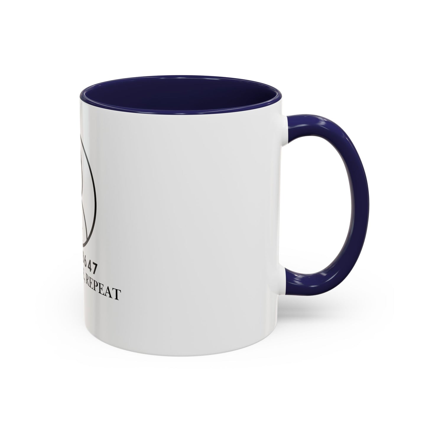 Inspirational Accent Coffee Mug - Resist, Rinse, Repeat (11oz & 15oz)