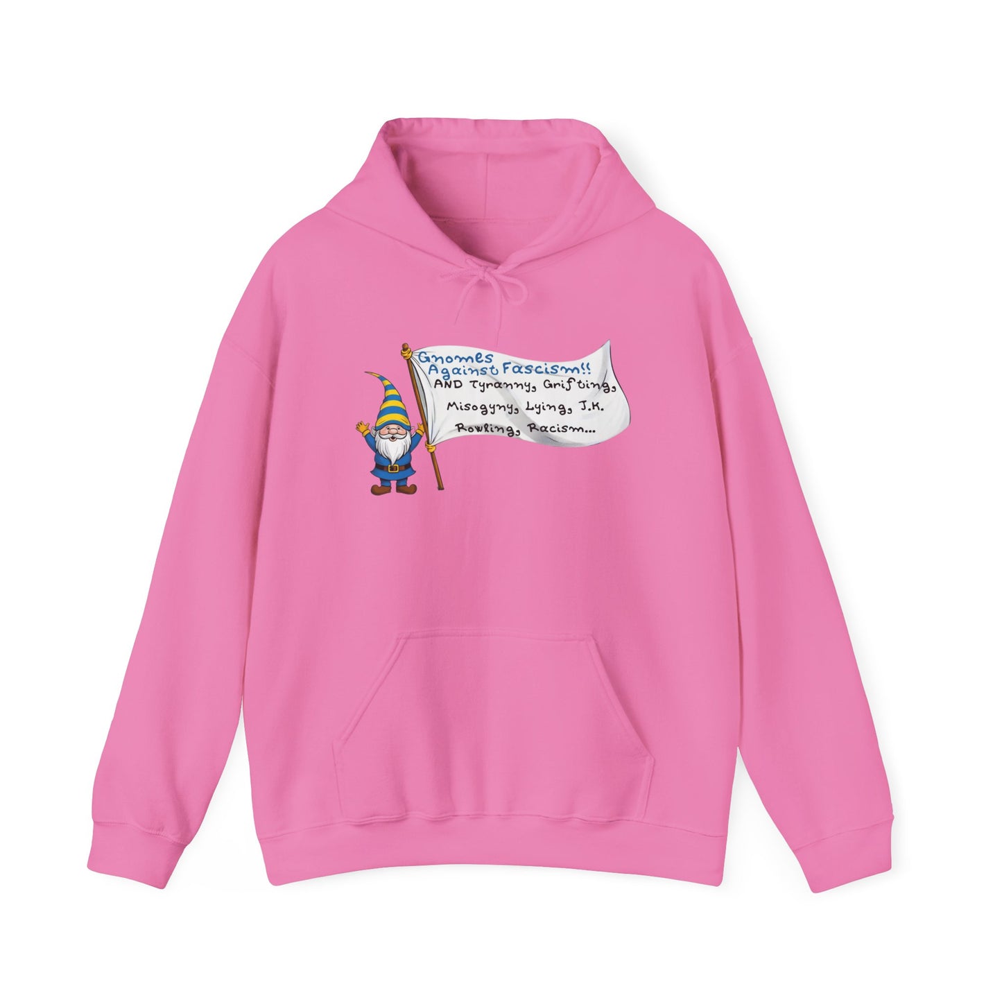 Gnomes Against Fascism, And... Unisex Heavy Blend™ Hooded Sweatshirt