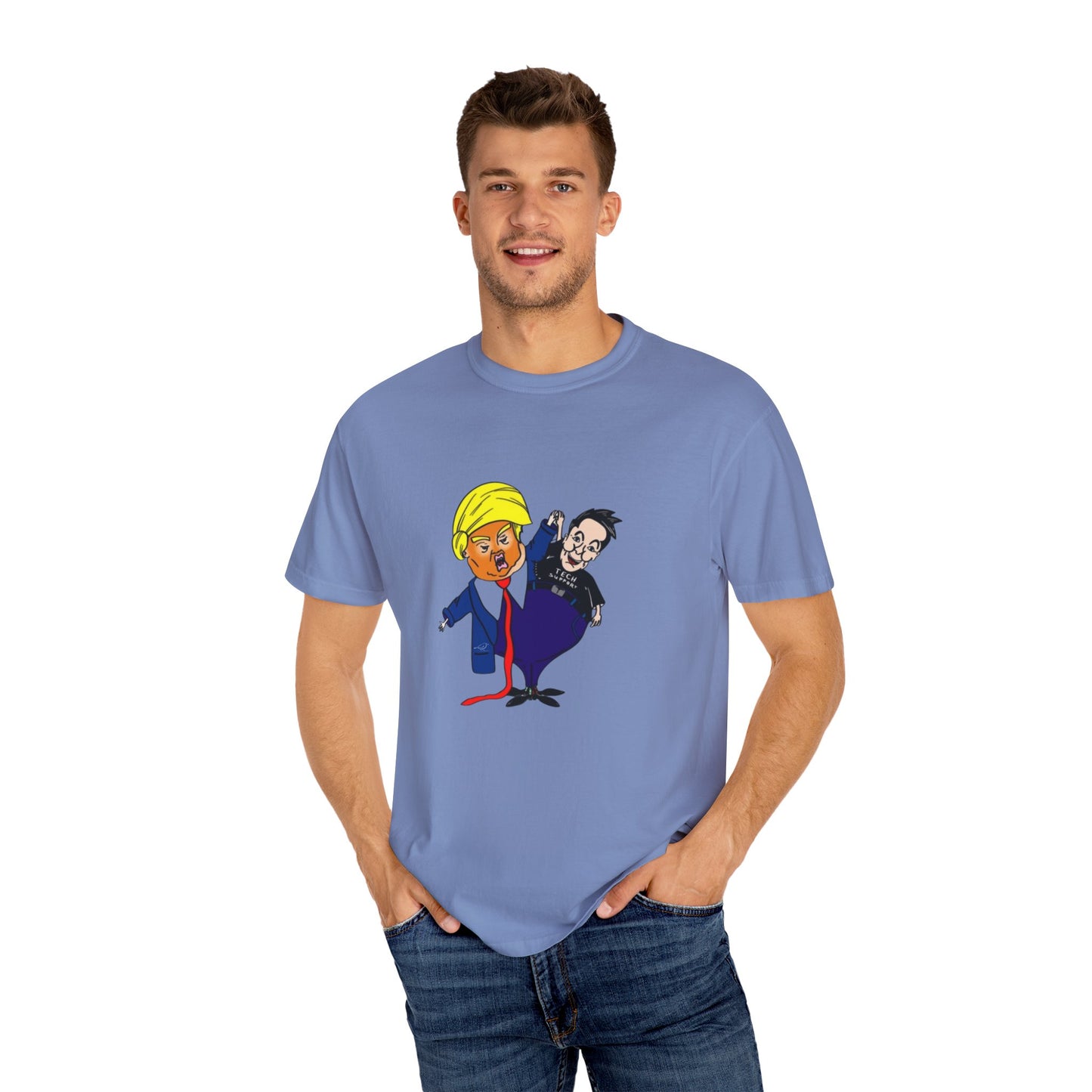 T-Shirt | Cartoon Style for Political Humor Lovers