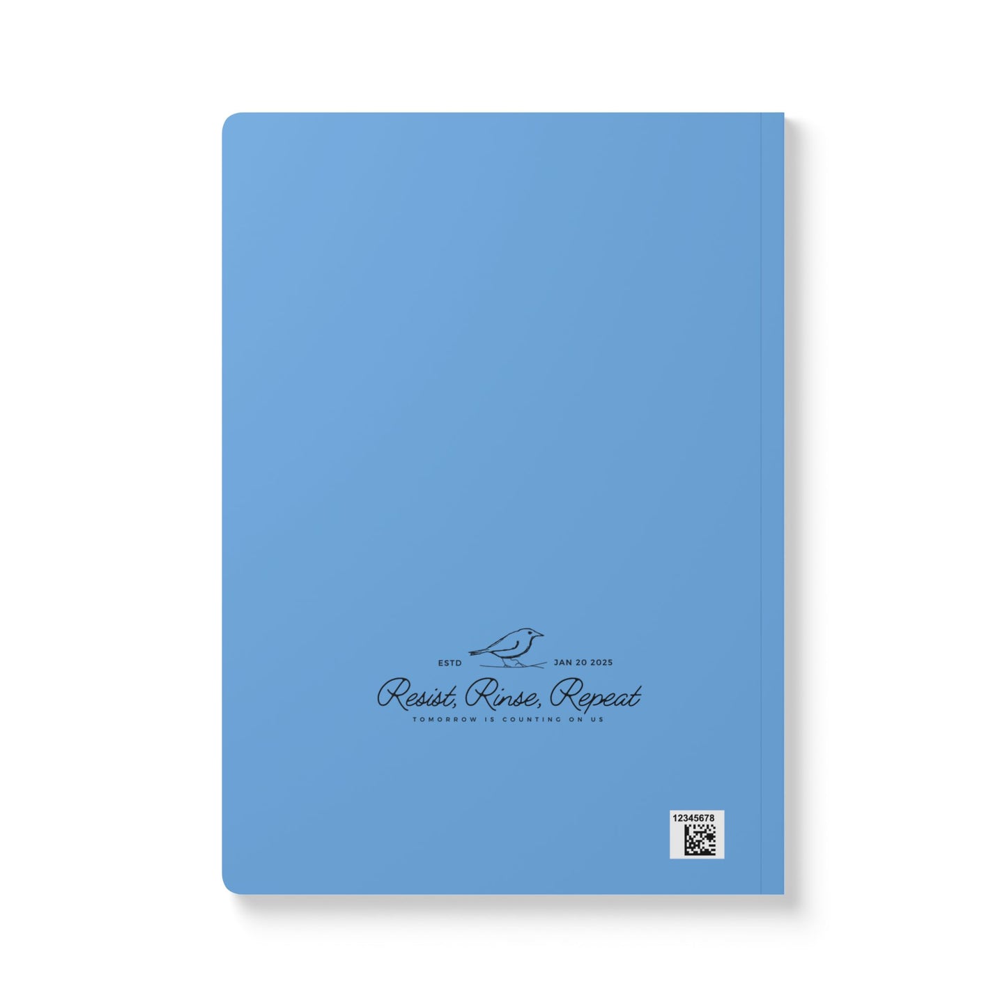 Journal - "Resist, Rinse, Repeat" Design