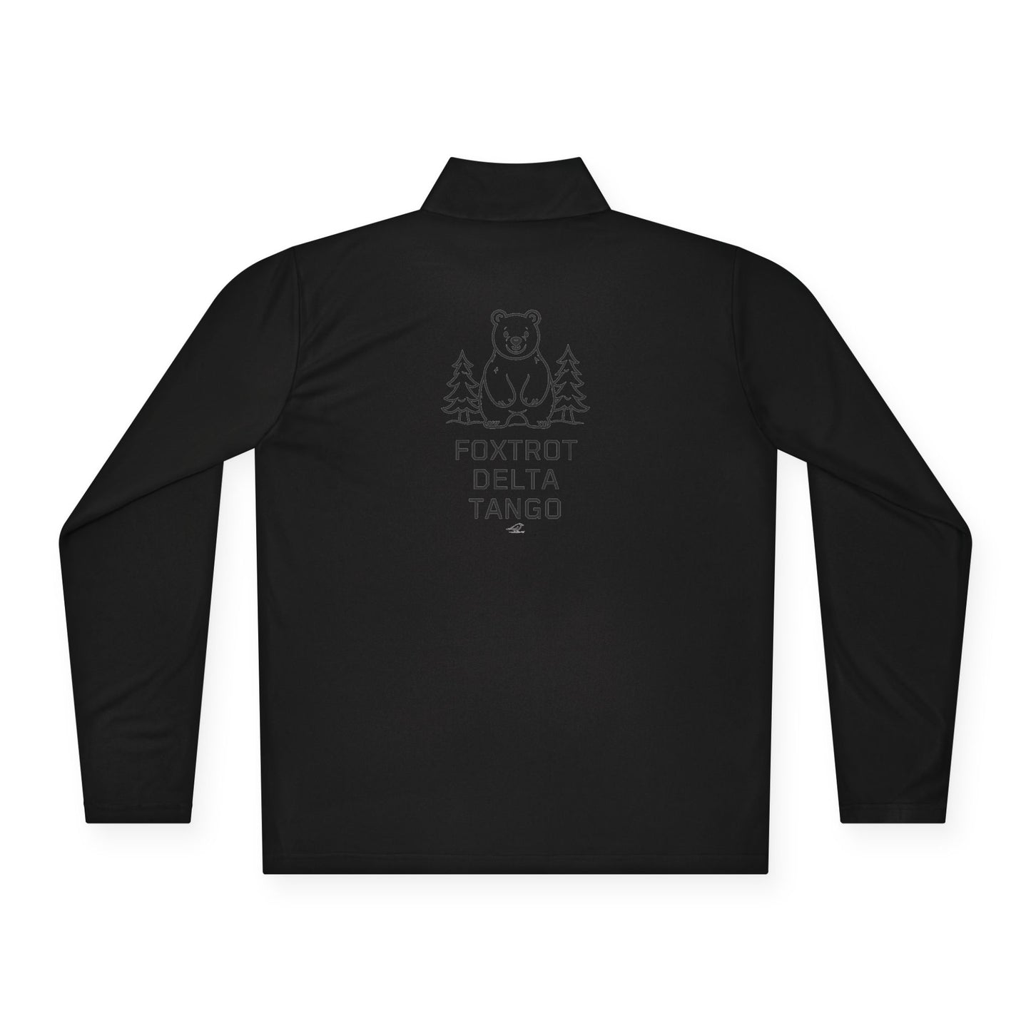 Custom Unisex Quarter-Zip Pullover - FDT Bear