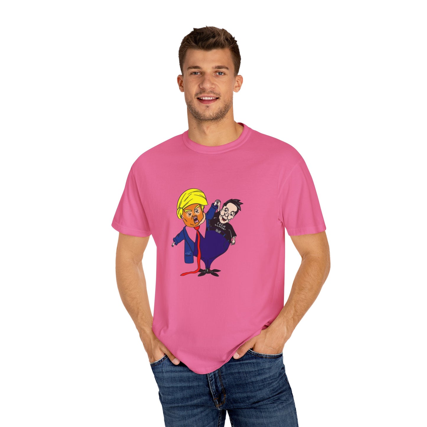 T-Shirt | Cartoon Style for Political Humor Lovers