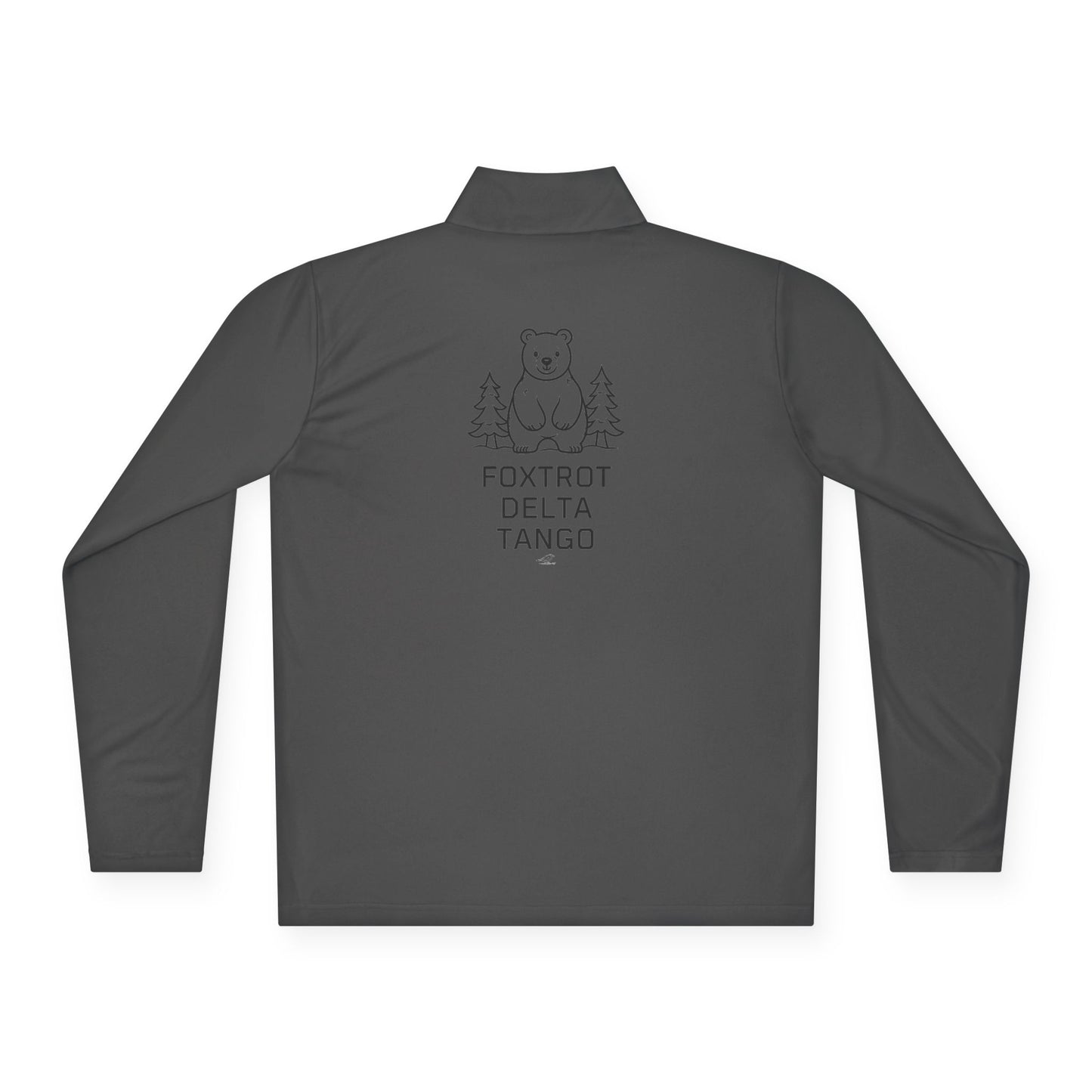 Custom Unisex Quarter-Zip Pullover - FDT Bear
