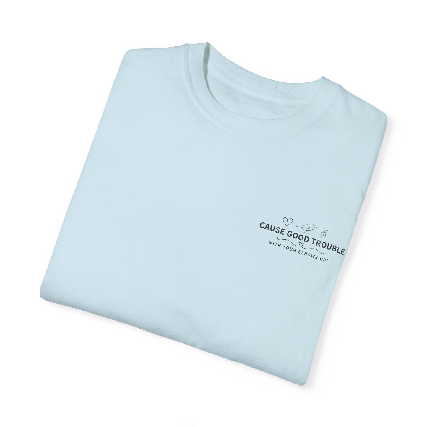 T-Shirt – "Cause Good Trouble" & Harvard Graphic