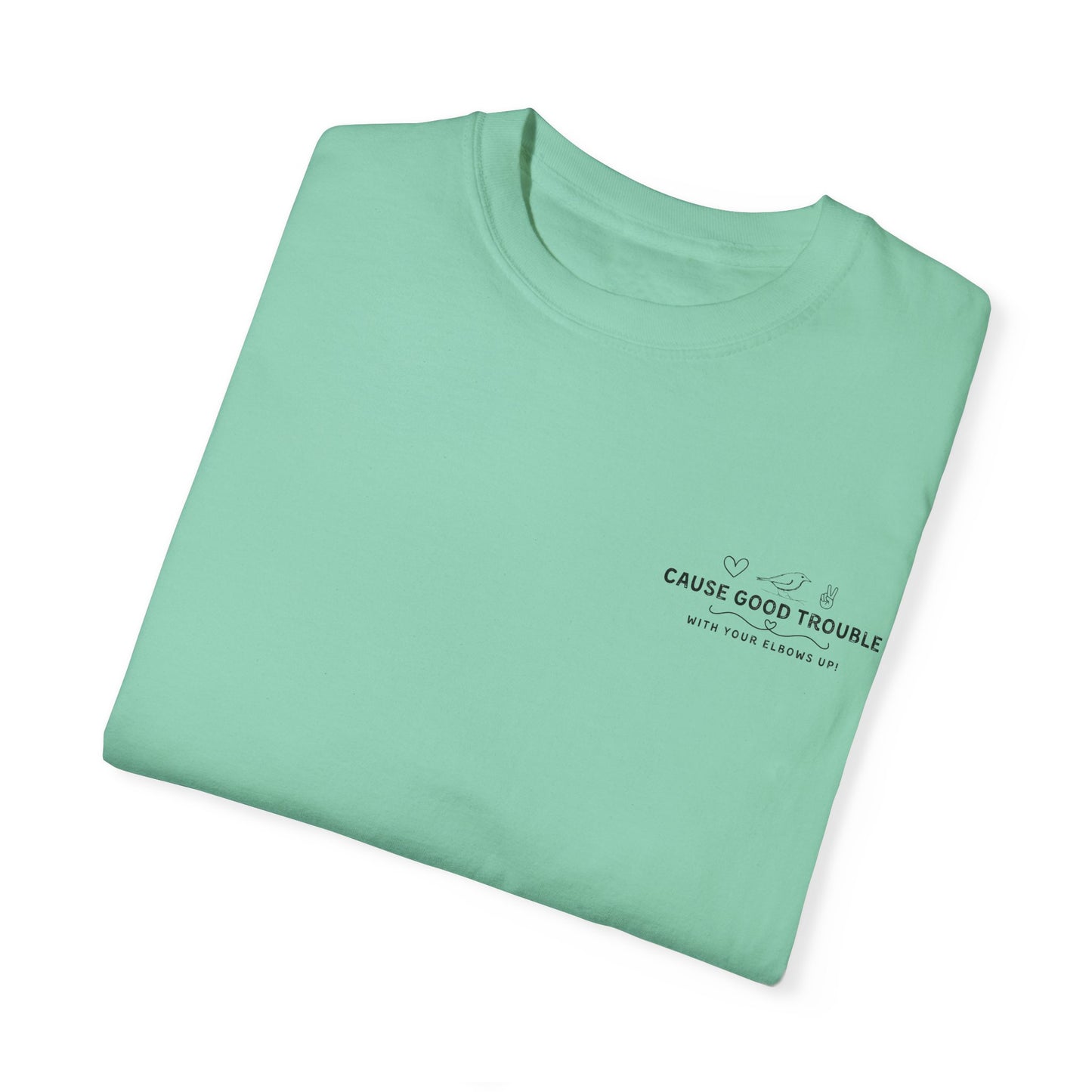 T-Shirt – "Cause Good Trouble" & Harvard Graphic