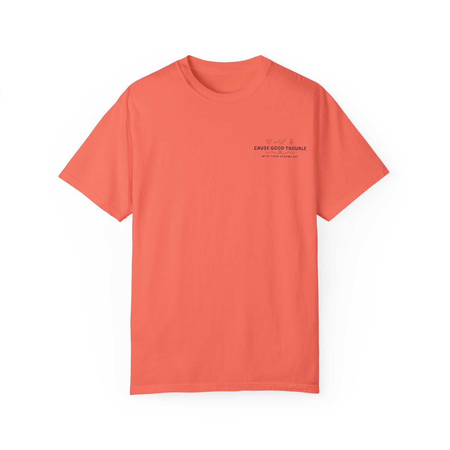 T-Shirt – "Cause Good Trouble" & Harvard Graphic