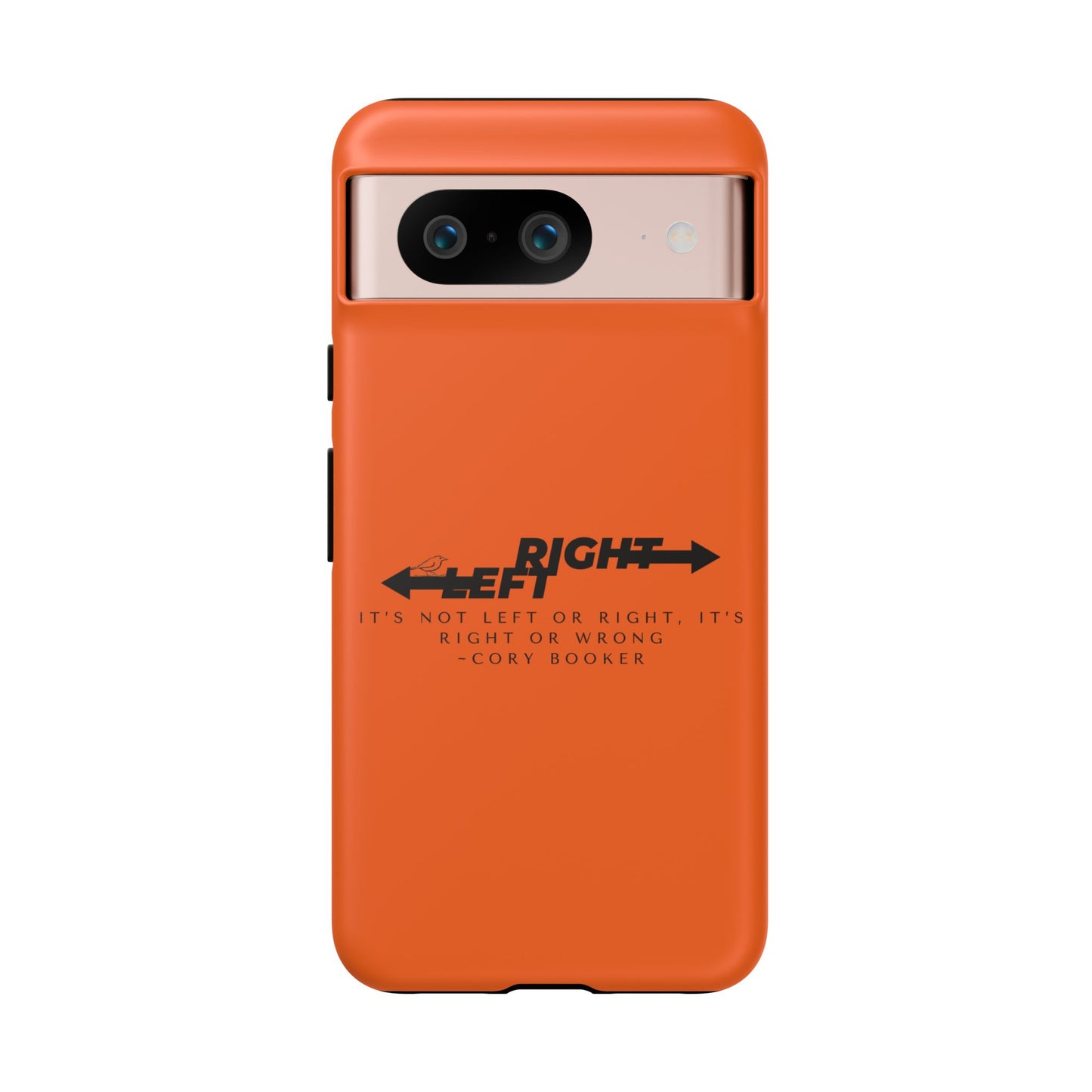 Phone Case - Right or Wrong Quote by Cory Booker