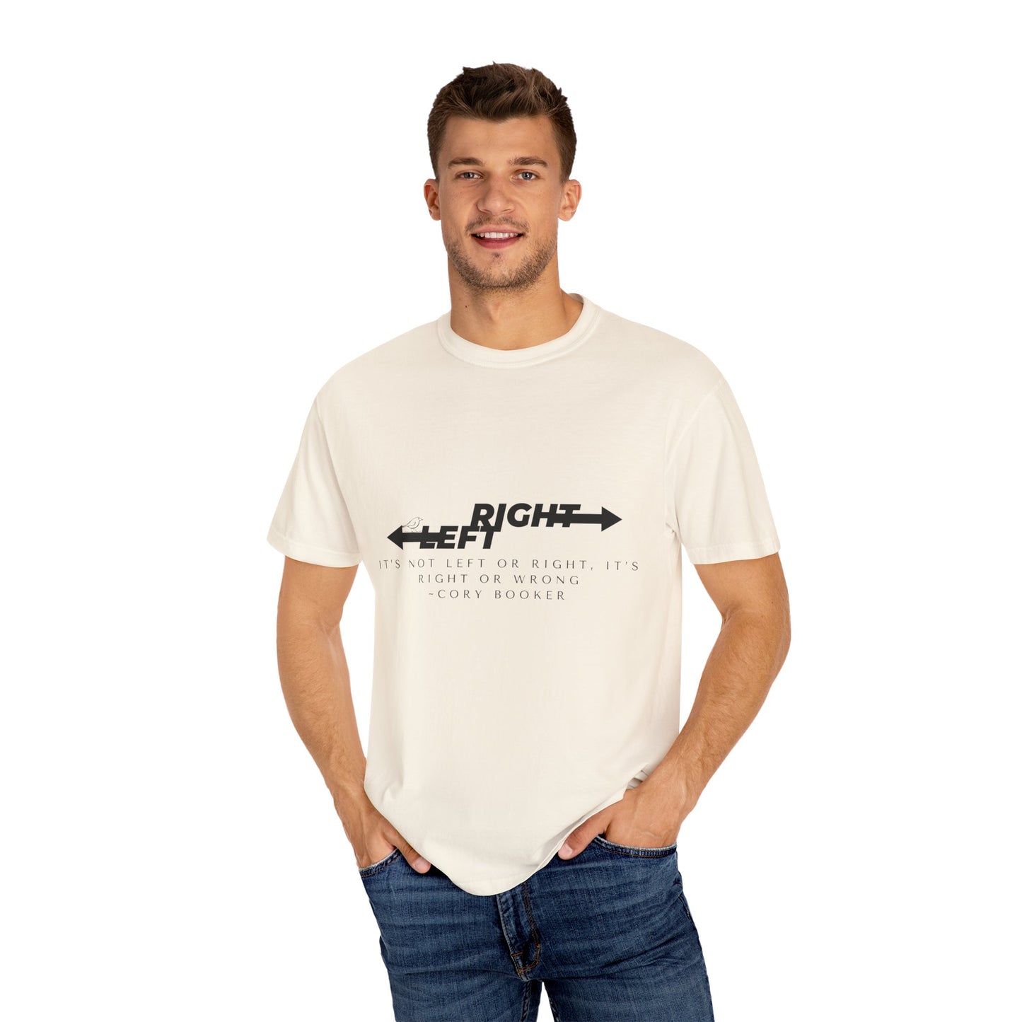 T-Shirt - "It's Not Left or Right, It's Right or Wrong"