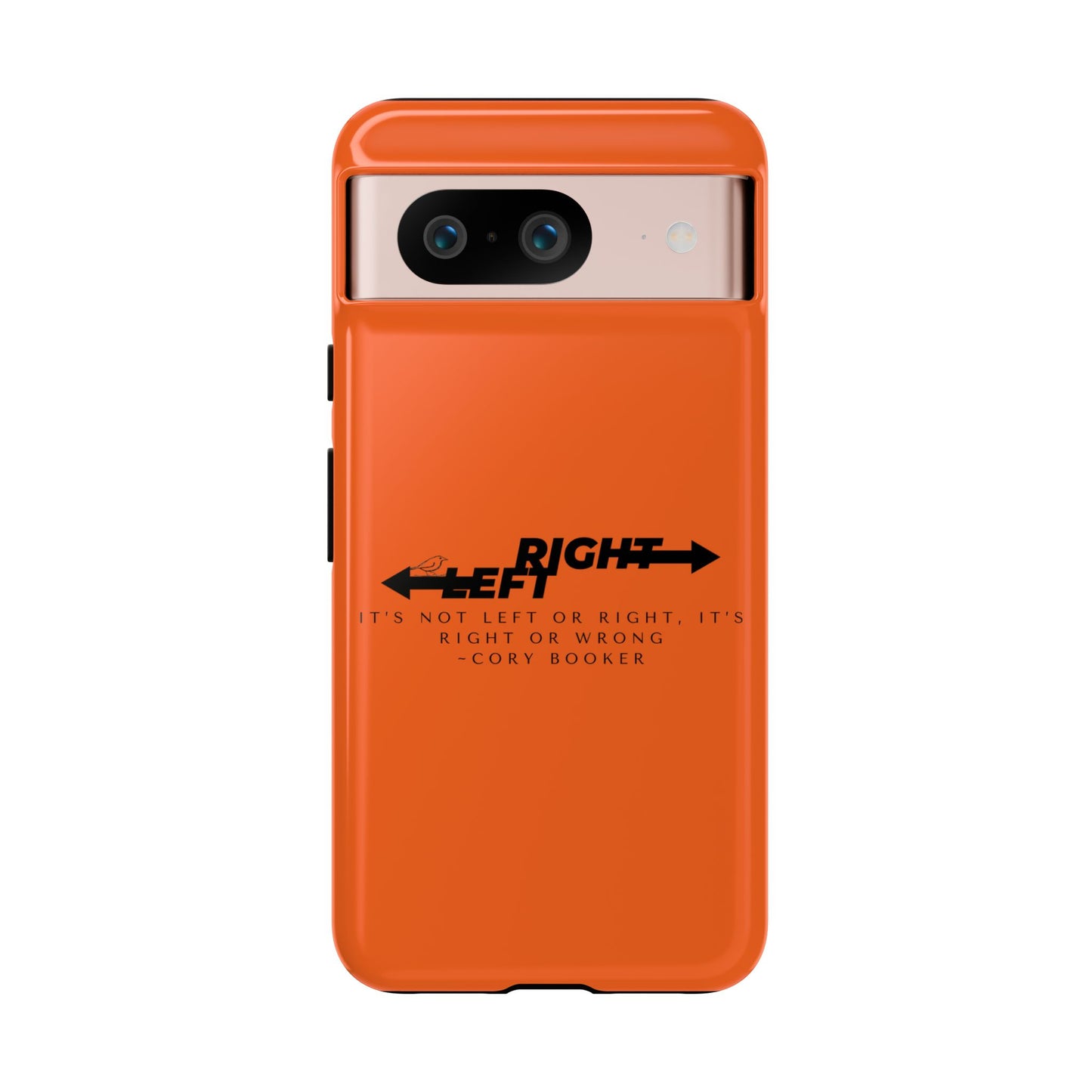 Phone Case - Right or Wrong Quote by Cory Booker