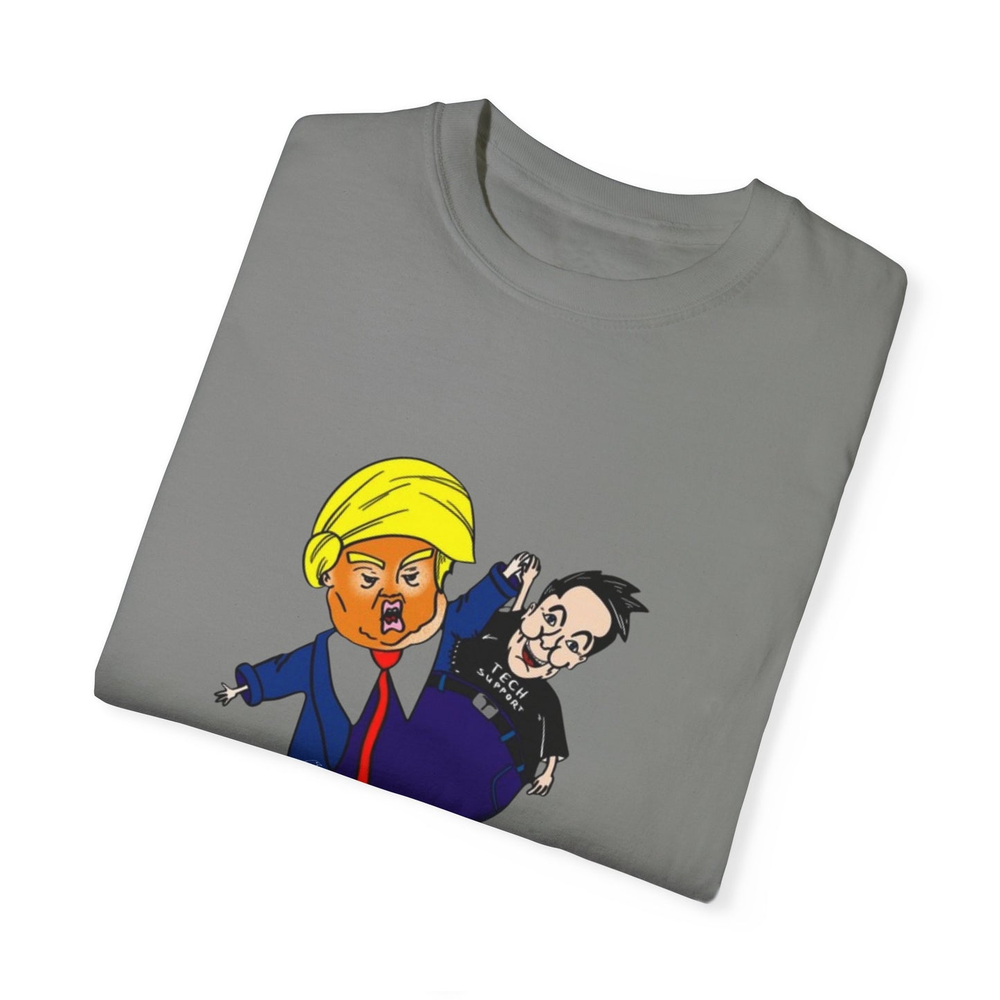 T-Shirt | Cartoon Style for Political Humor Lovers