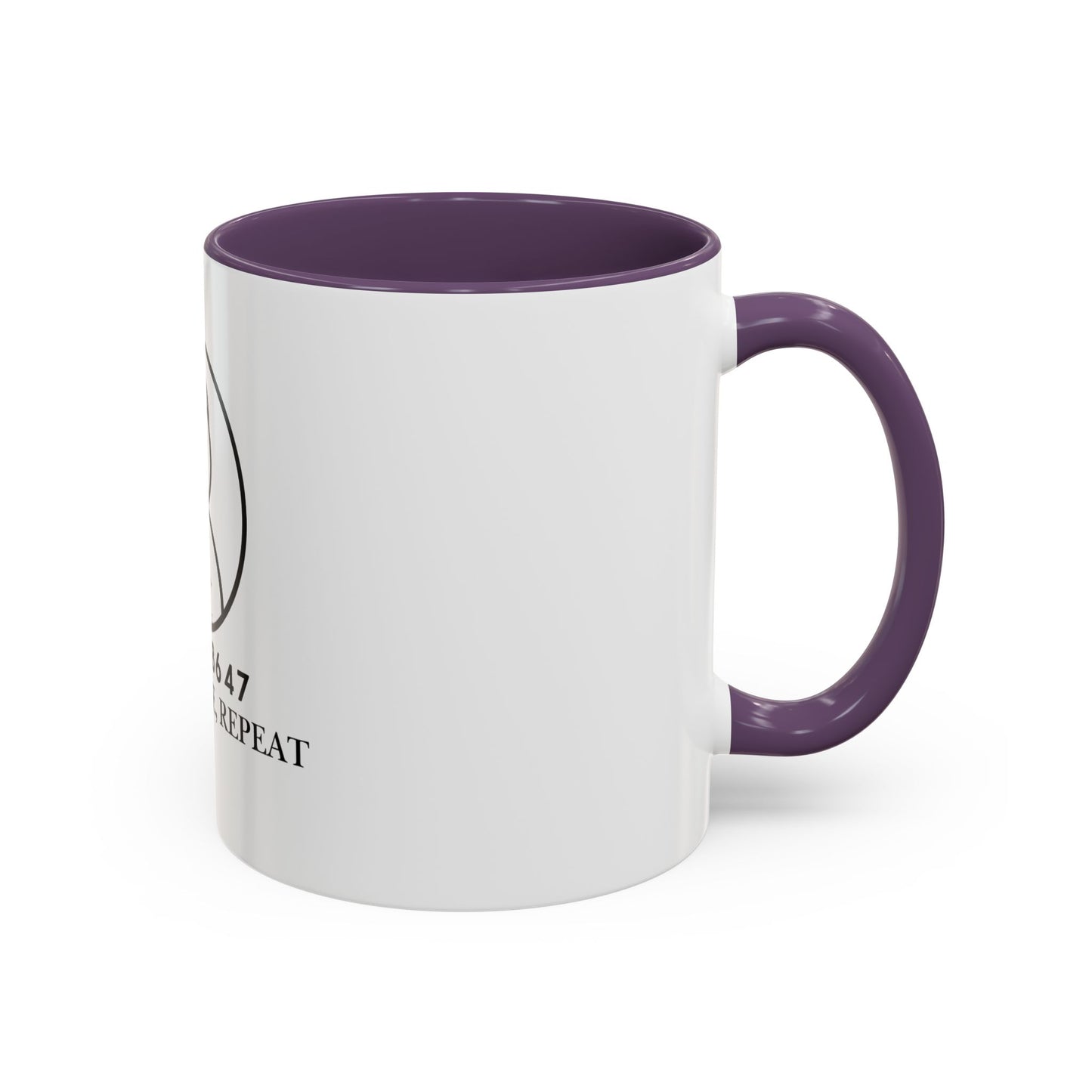 Inspirational Accent Coffee Mug - Resist, Rinse, Repeat (11oz & 15oz)
