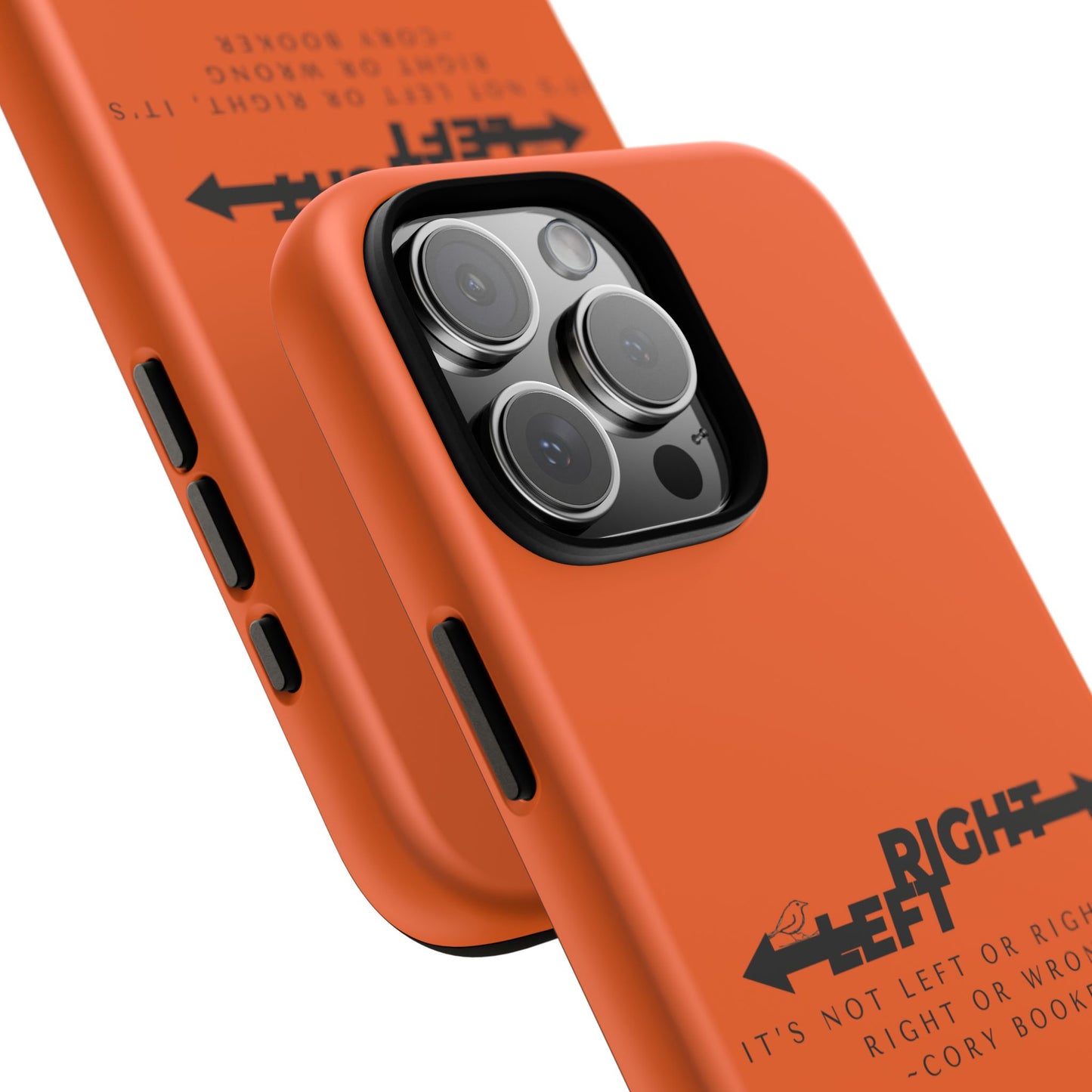 Phone Case - Right or Wrong Quote by Cory Booker