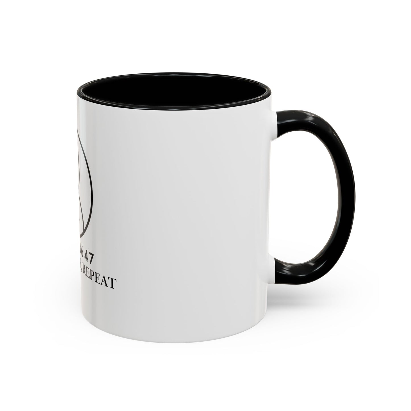 Inspirational Accent Coffee Mug - Resist, Rinse, Repeat (11oz & 15oz)
