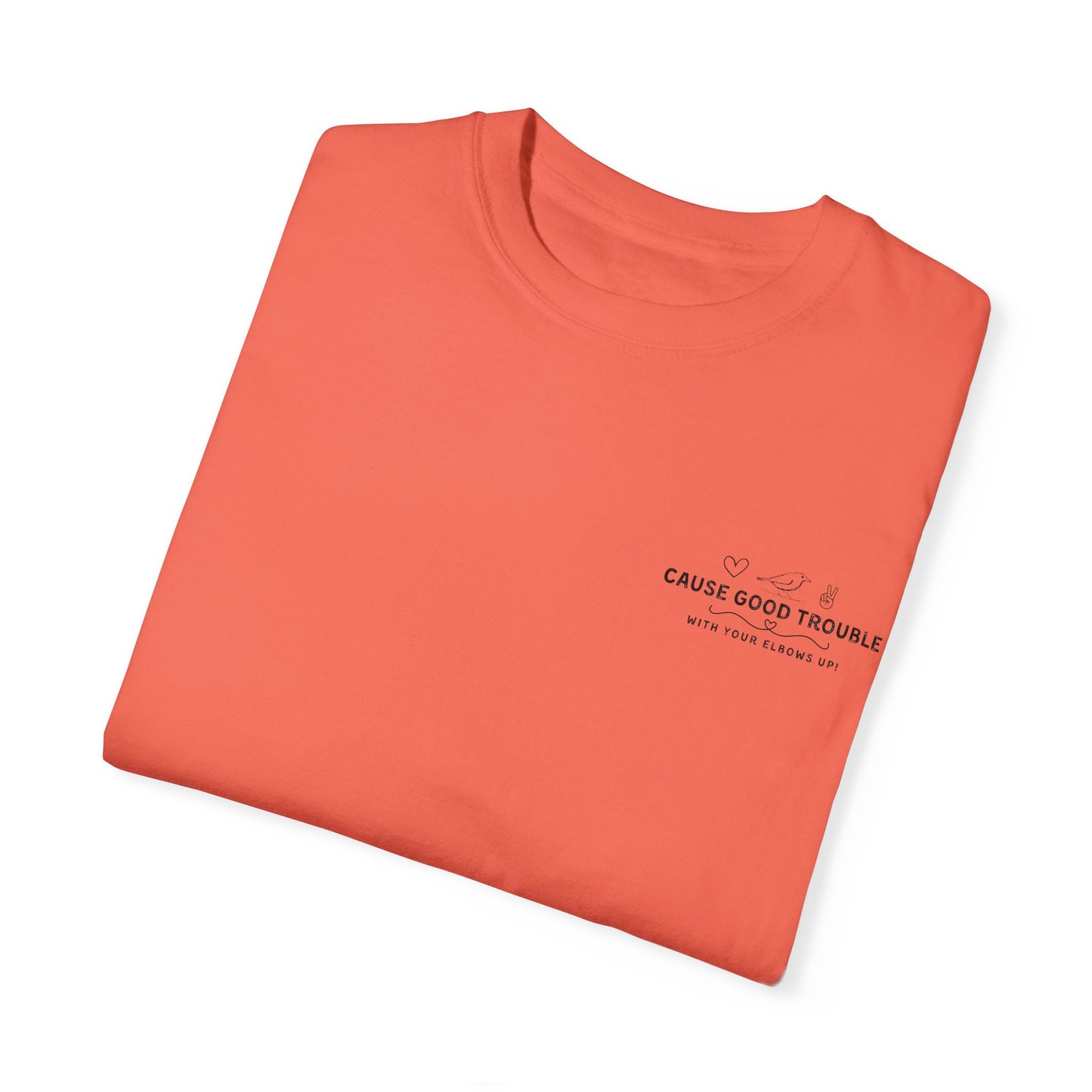 T-Shirt – "Cause Good Trouble" & Harvard Graphic