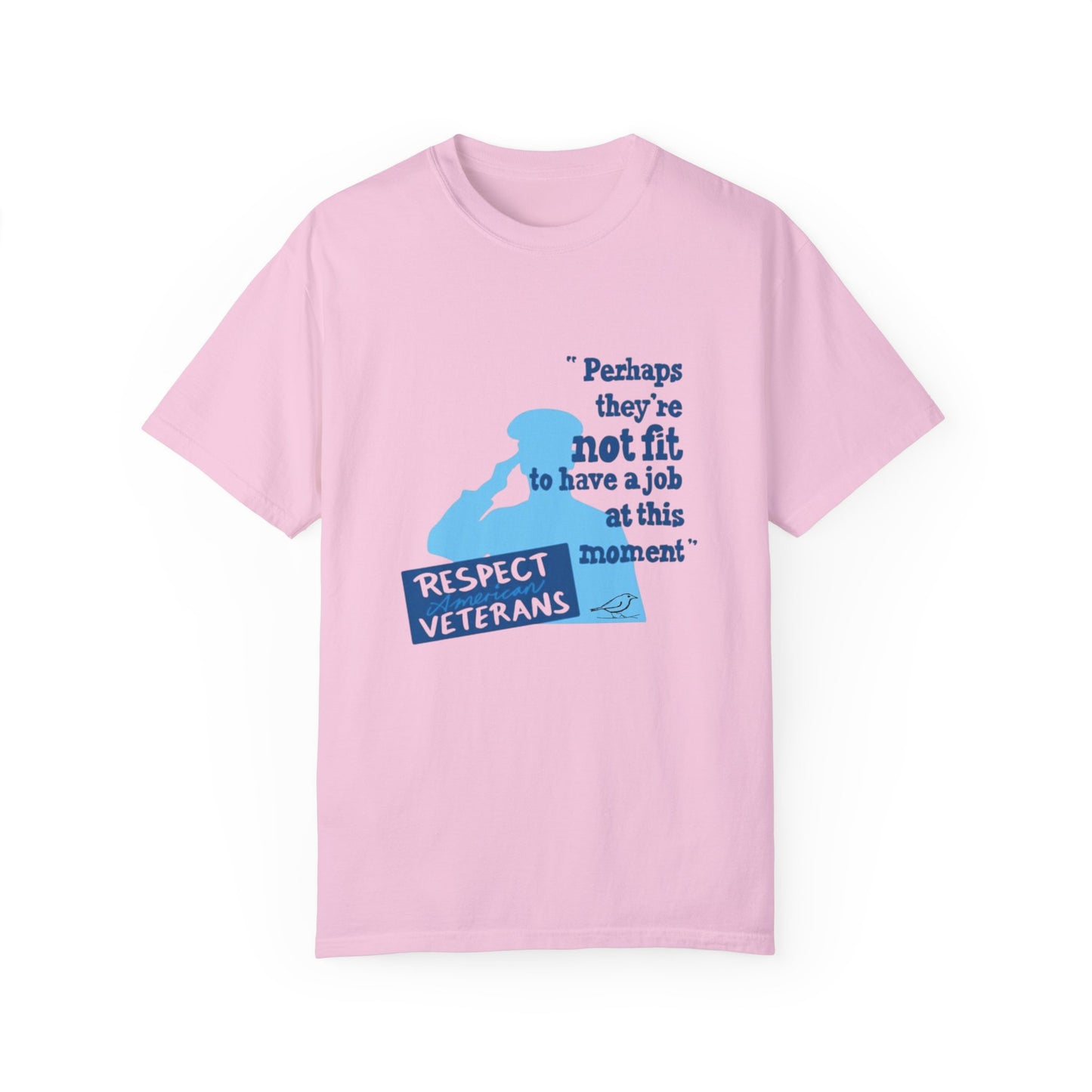 T-Shirt - Unisex Garment-Dyed Tee for Patriotic Support
