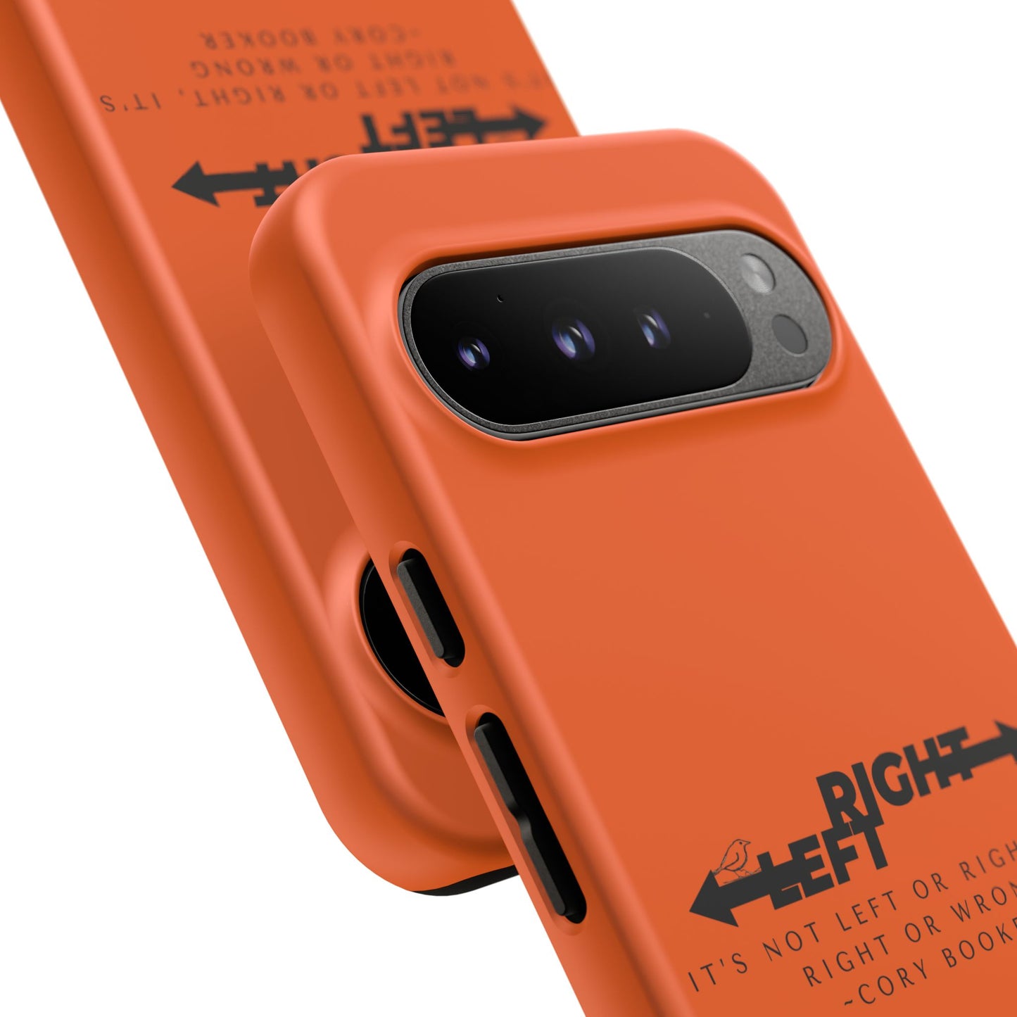 Phone Case - Right or Wrong Quote by Cory Booker