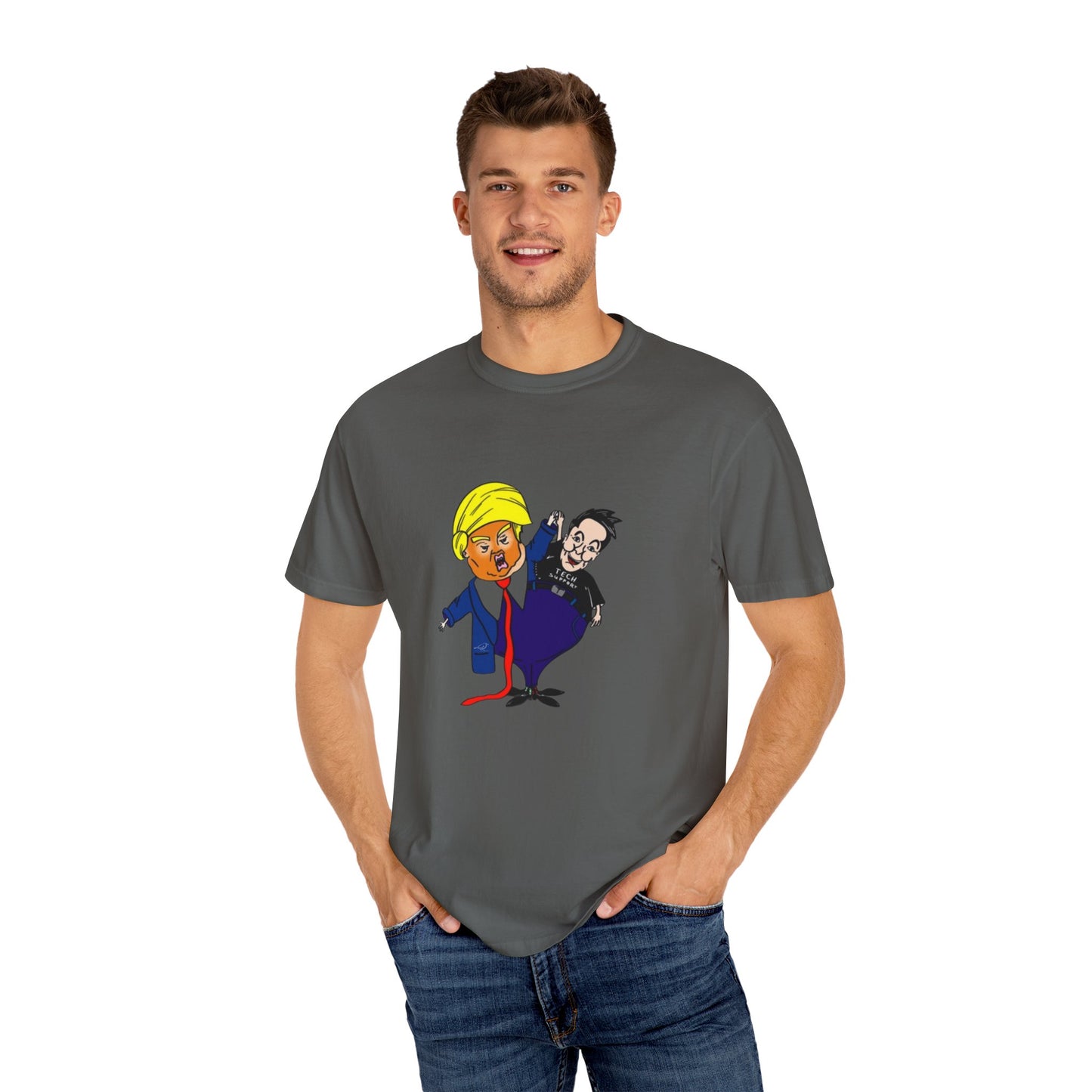 T-Shirt | Cartoon Style for Political Humor Lovers
