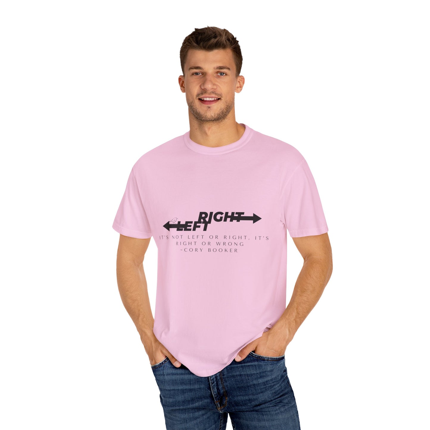 T-Shirt - "It's Not Left or Right, It's Right or Wrong"