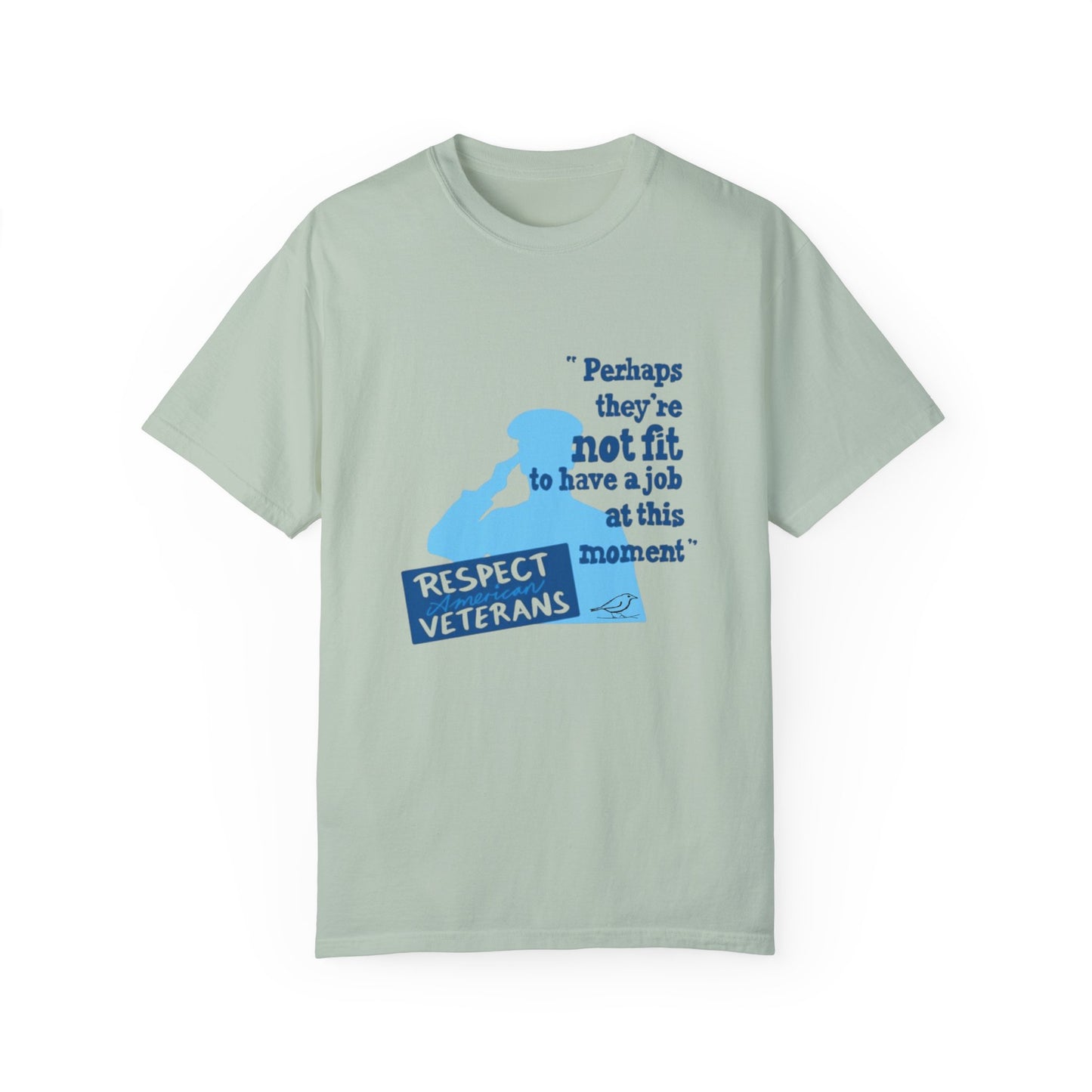 T-Shirt - Unisex Garment-Dyed Tee for Patriotic Support