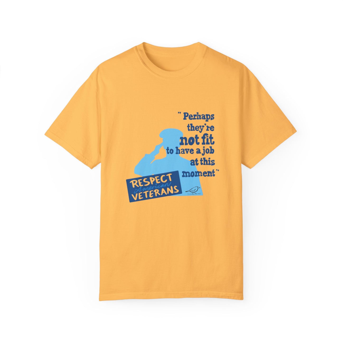 T-Shirt - Unisex Garment-Dyed Tee for Patriotic Support