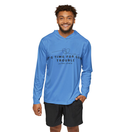 Warmup Hoodie - It's Time for Good Trouble