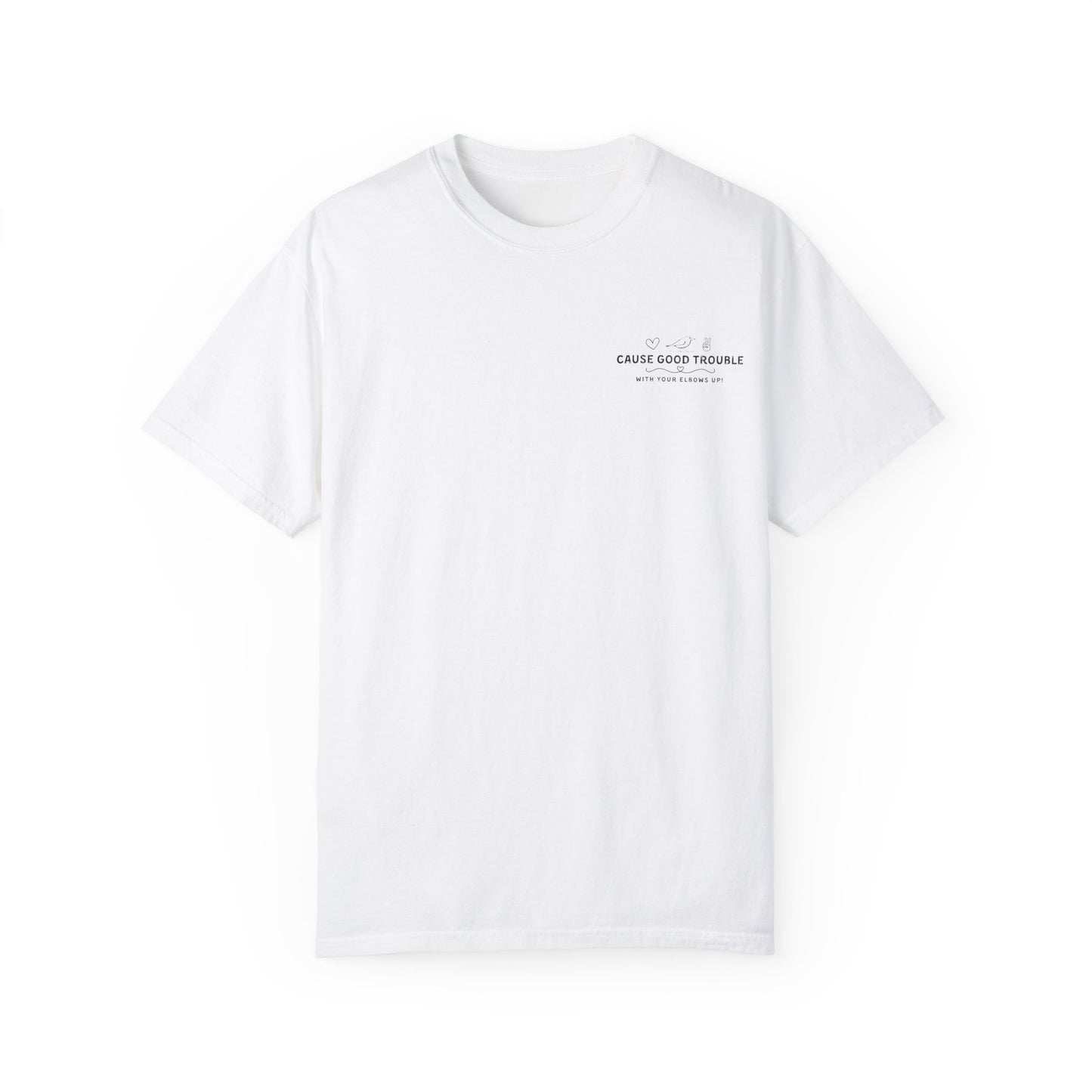 T-Shirt – "Cause Good Trouble" & Harvard Graphic
